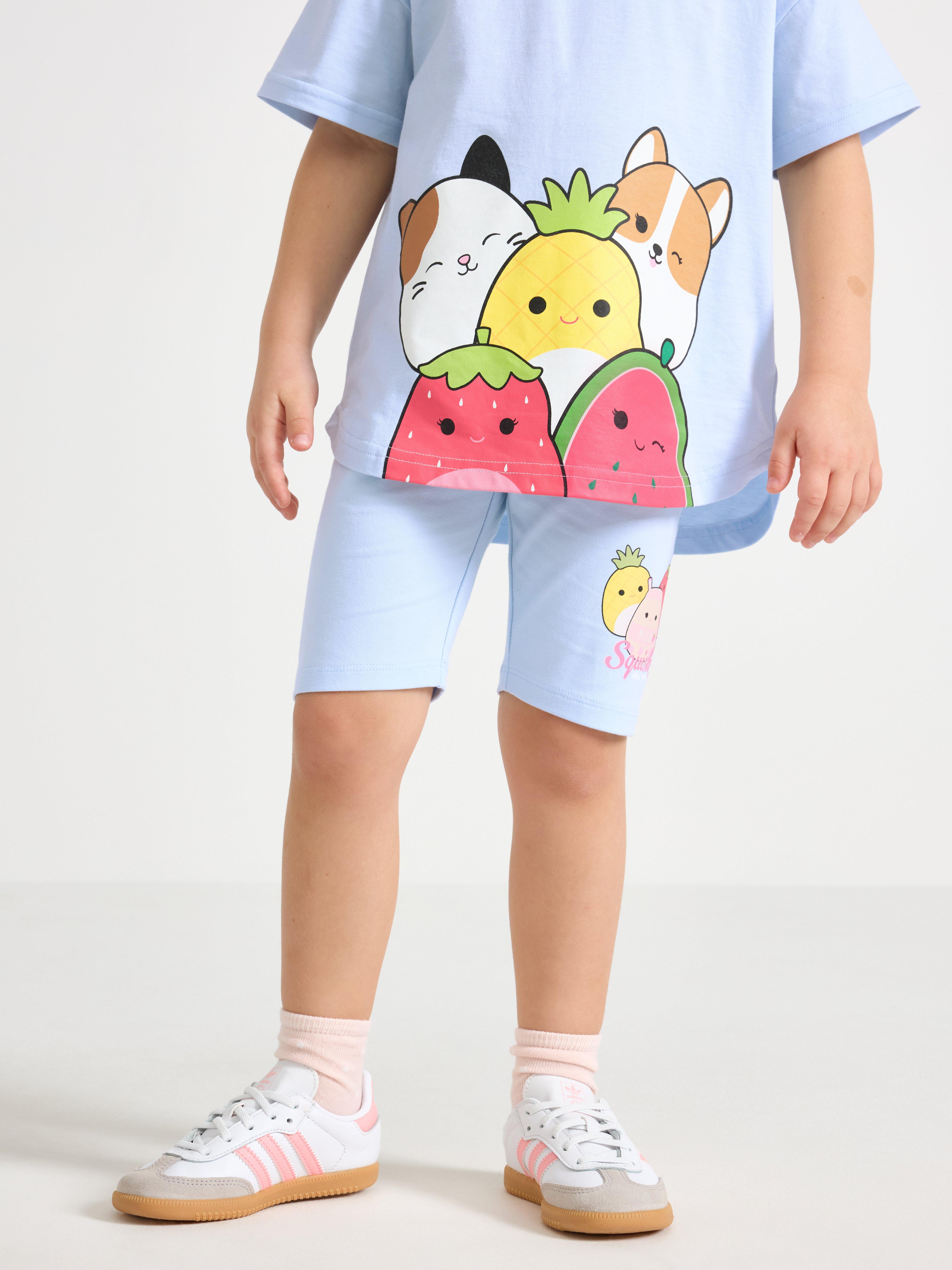 Squishmallows  cykelbyxor Light Blue