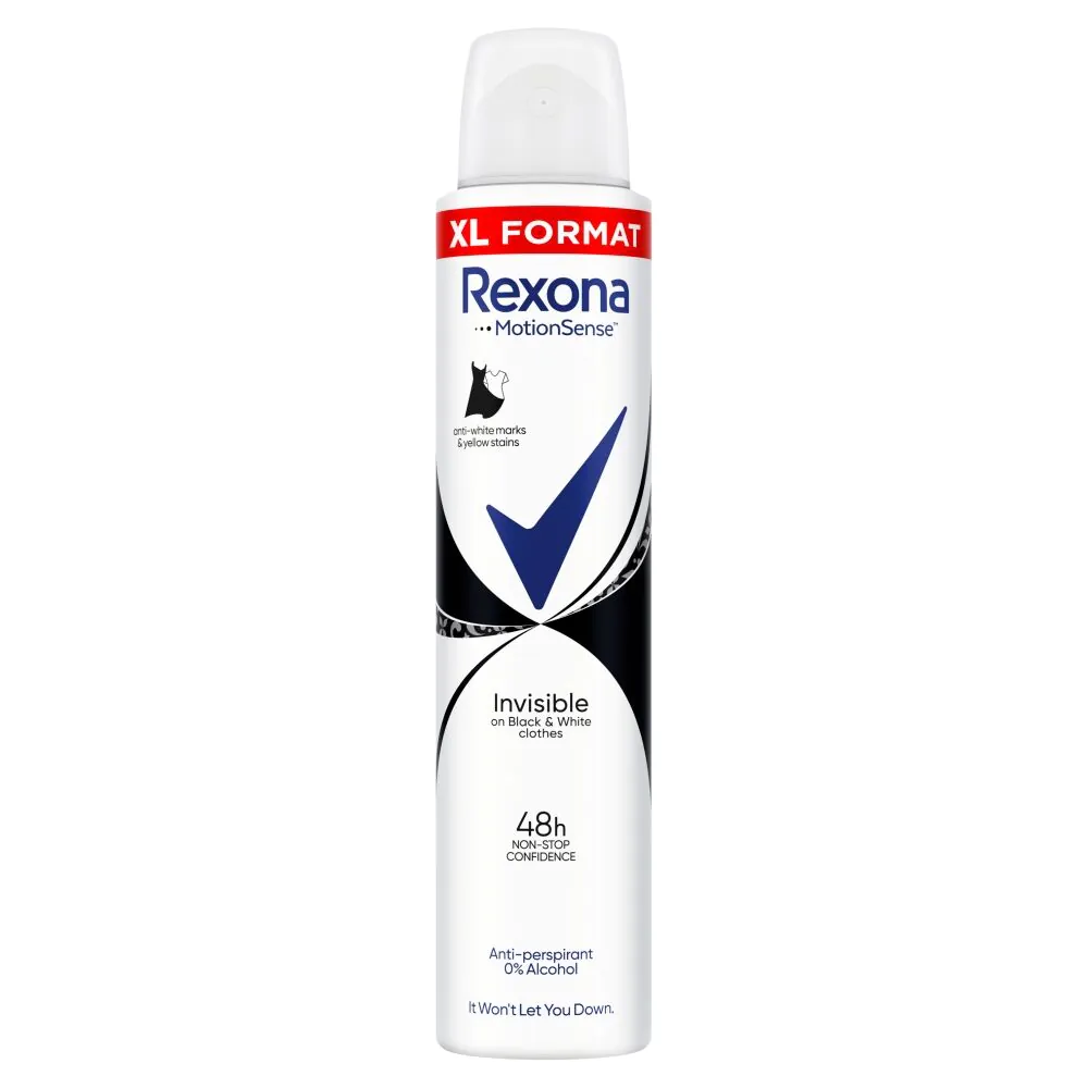 Rexona Deo Ap Invisible B&W Spray