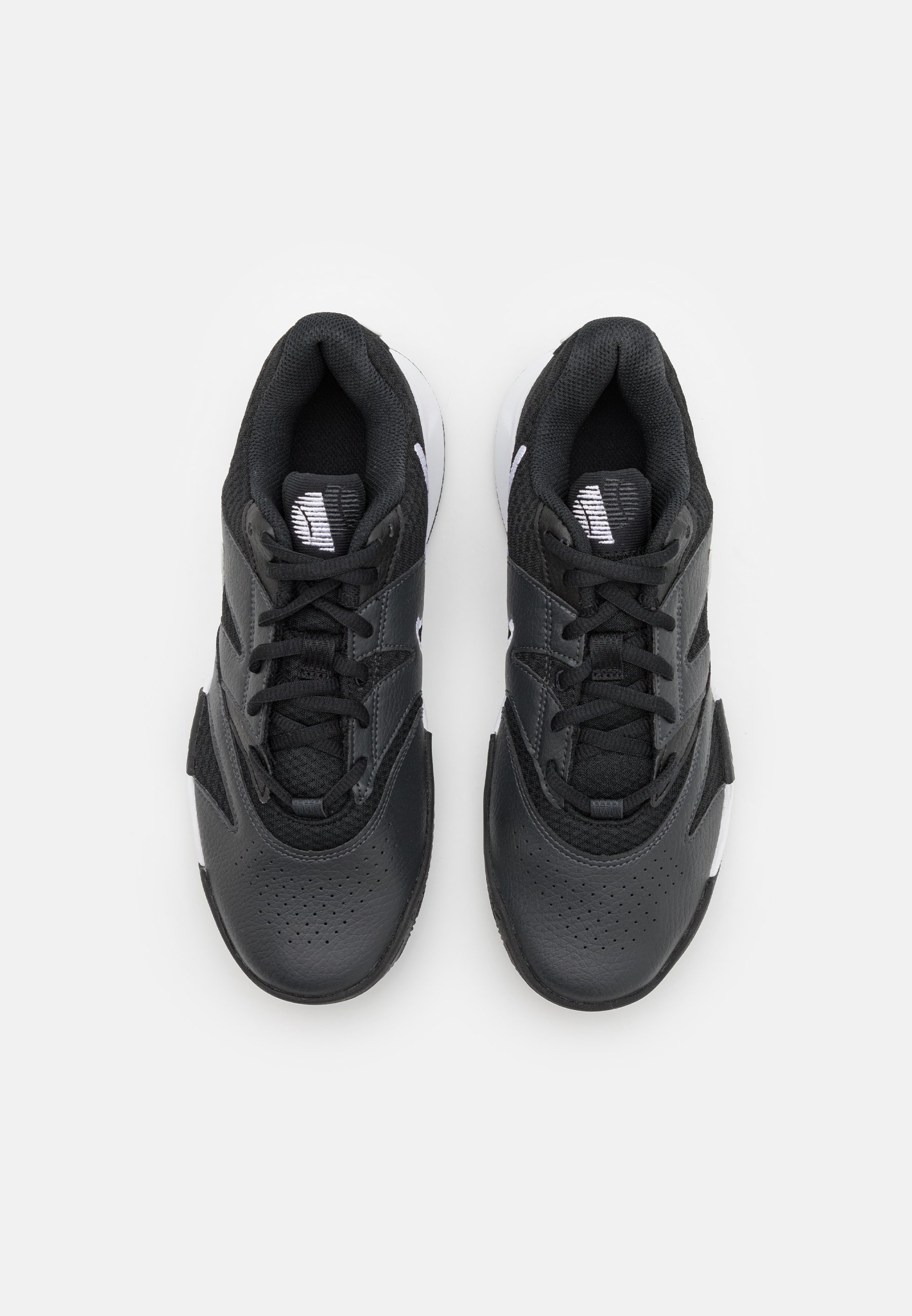 Nike Performance COURT LITE 4 - Tennisschoenen voor gravelbanen - zwart/wit/antraciet