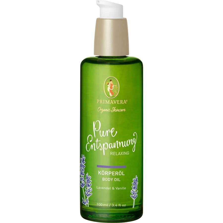 Primavera telový olej – Čistá relaxácia – 100 ml