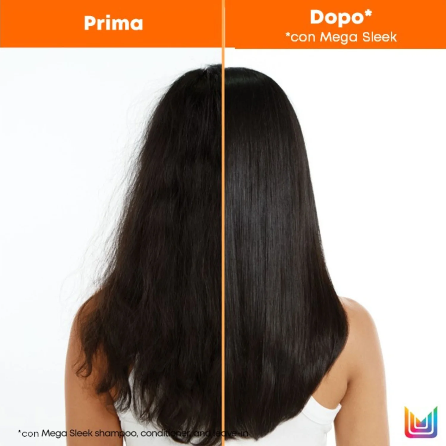 Total Results Mega Sleek Shampoo - Shampoo Lisciante, Shampoo Anticrespo