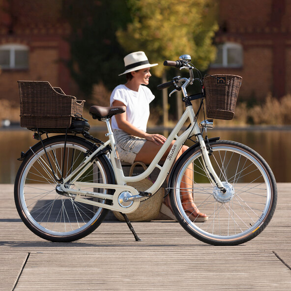 Bicicleta eléctrica urbana Cita ER 1804 unisex