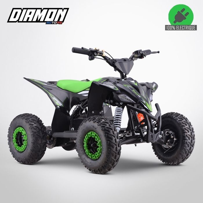 Quad eléctrico VAREX 1200 de 1200 W para niños / Verde