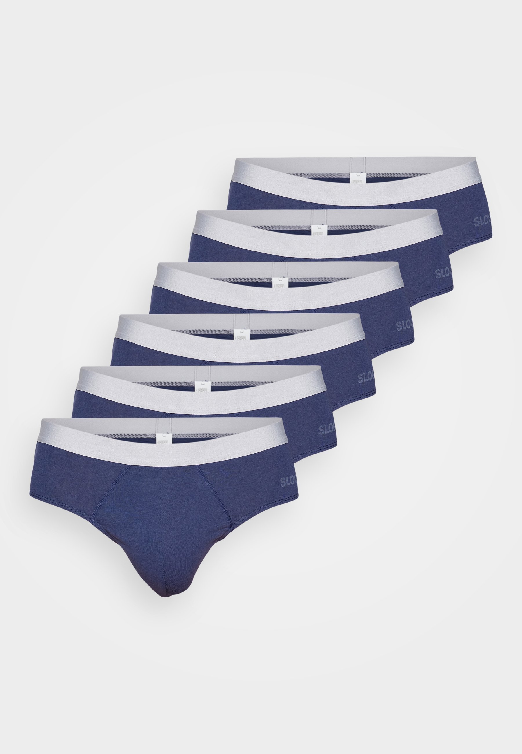 Sloggi MEN GO ABC BRIEF 6-PACK - Slips - marineblauw
