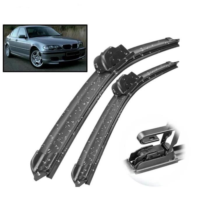 Juego de 2 limpiaparabrisas delanteros para BMW Serie 3 M3 E46 1998 1999 2000 2001 2002 2003 2004 2005 2006