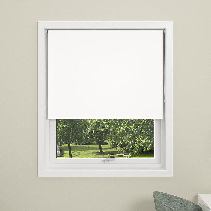 DUOTEX Rullgardin 140x175 cm ljusbeständig vit