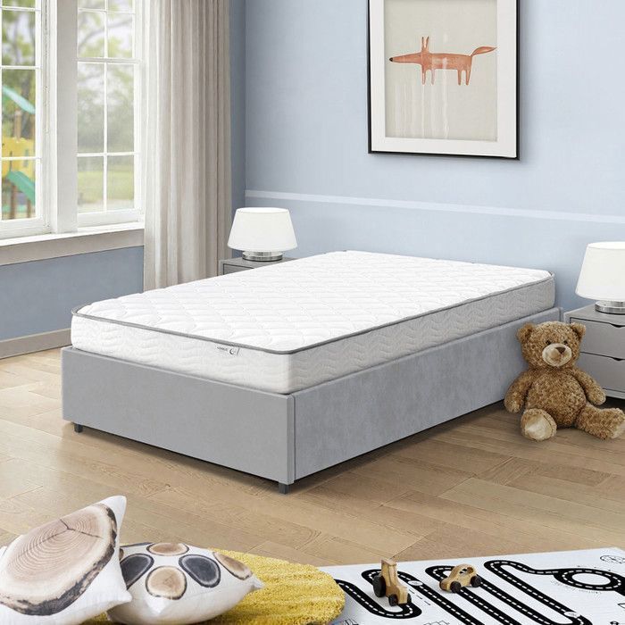 Mattress 90x190 cm thickness 15 cm high density foam 35 kg/m3 + memory gel - NIMBUS