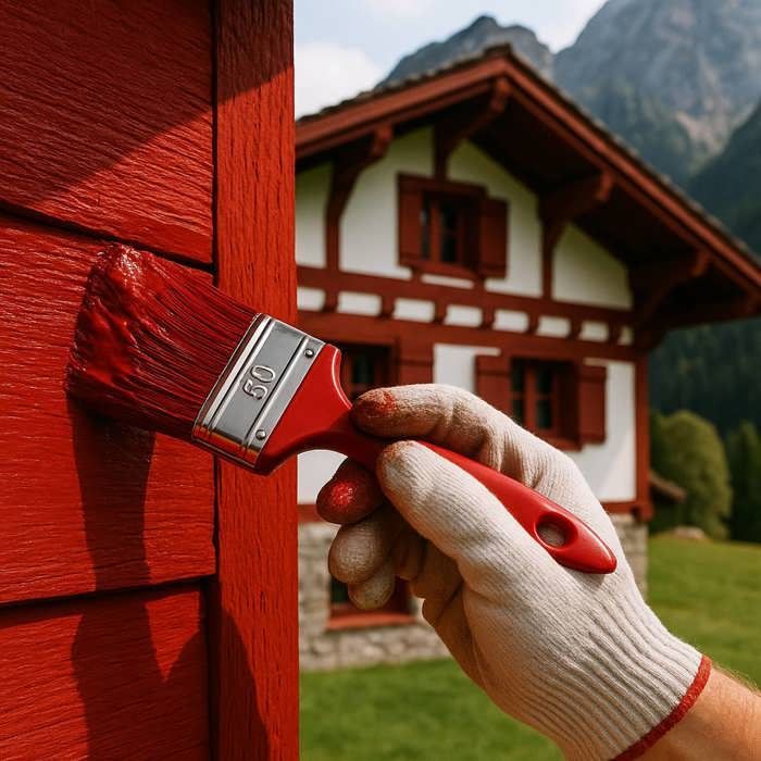 Peinture Bois Exterieur - 5 L   - Codeve Bois - RAL 9010 - Blanc pur
