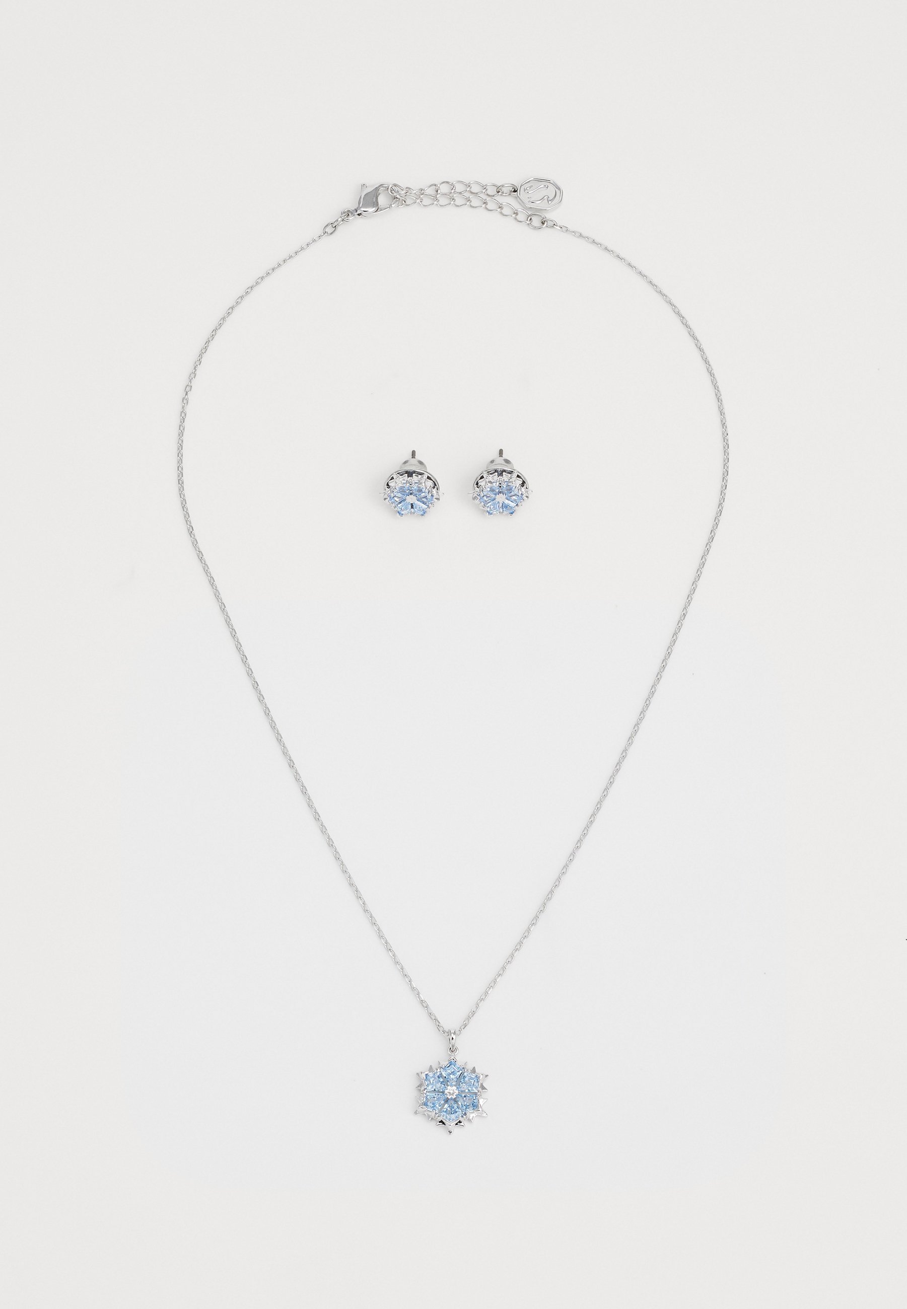 Orecchini Swarovski MAGIC SET - blu grigiastro
