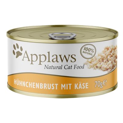 Applaws Adult Katzenfutter in Hühnerbrühe, 70 g