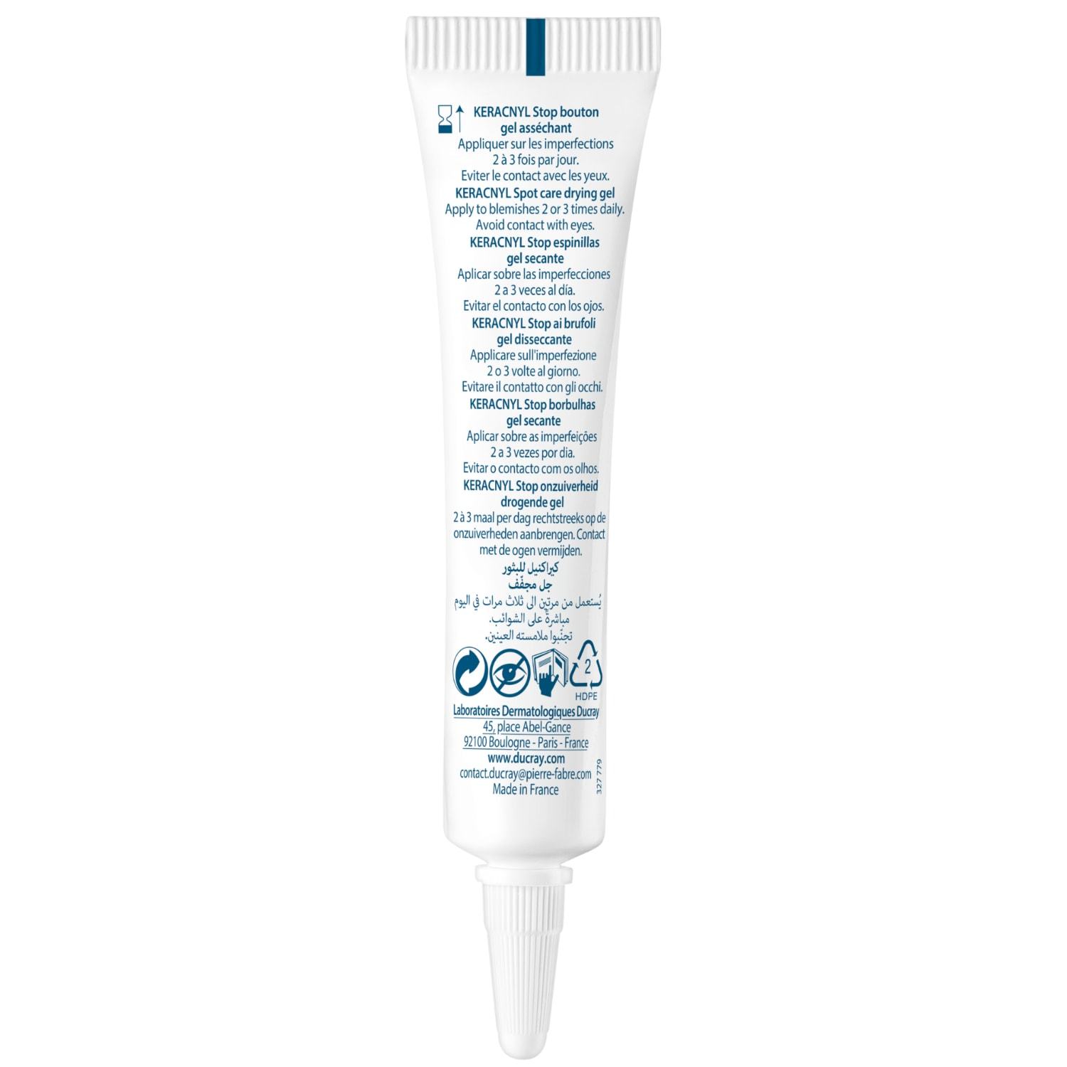 Ducray Anti-Pimple Care Keracnyl Spot Care suhi gel - 10 ml