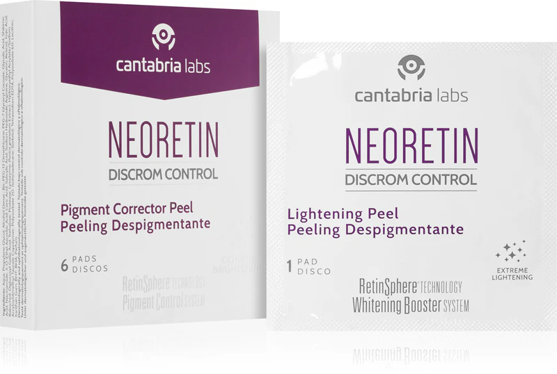 Enzymatický peeling Neoretin Discrom control Lightening Peel s kyselinou glykolovou