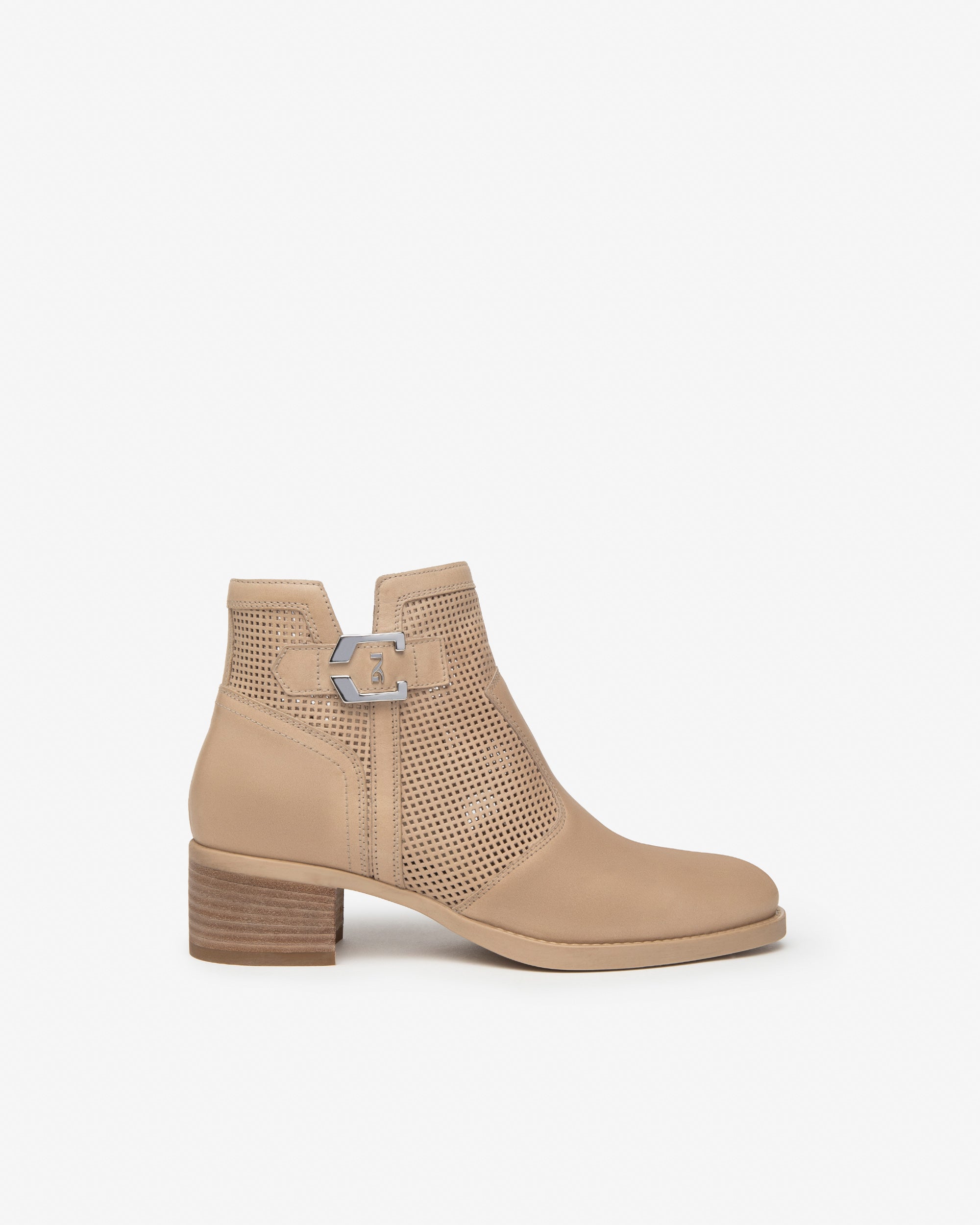  Damen-Ankle-Boots aus Leder