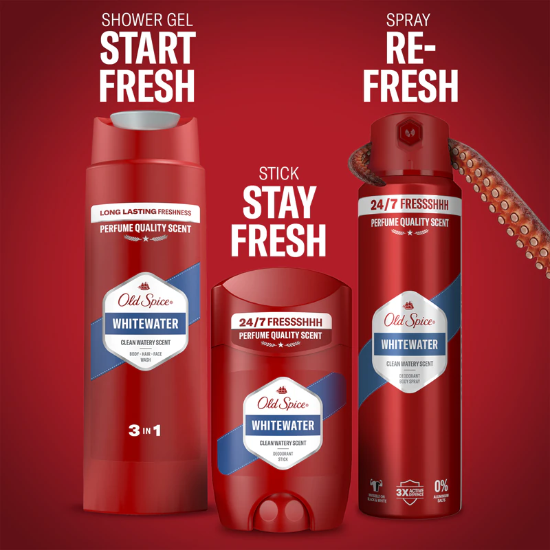 Old Spice Whitewater Ironman cadeauset voor mannen