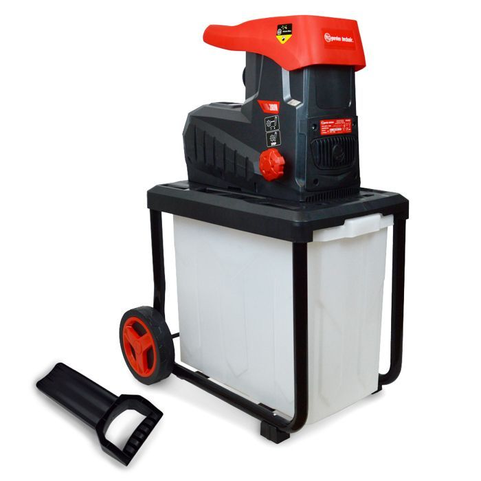 Trituratore da giardino - ELEM GARDEN TECHNIC - 2800W - Silenzioso - 45mm - Contenitore di raccolta da 60L