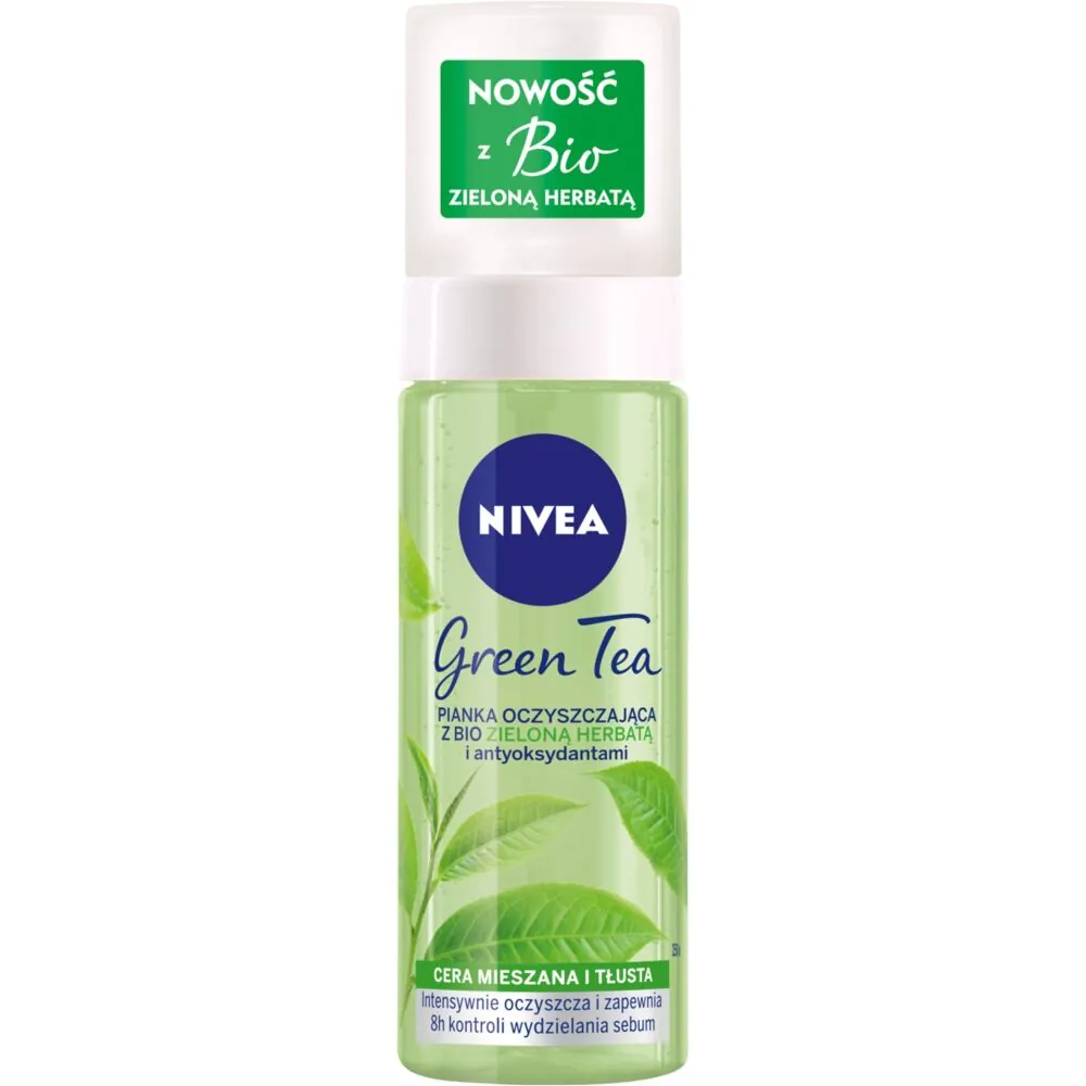 Nivea pianka oczyszczająca Green Tea