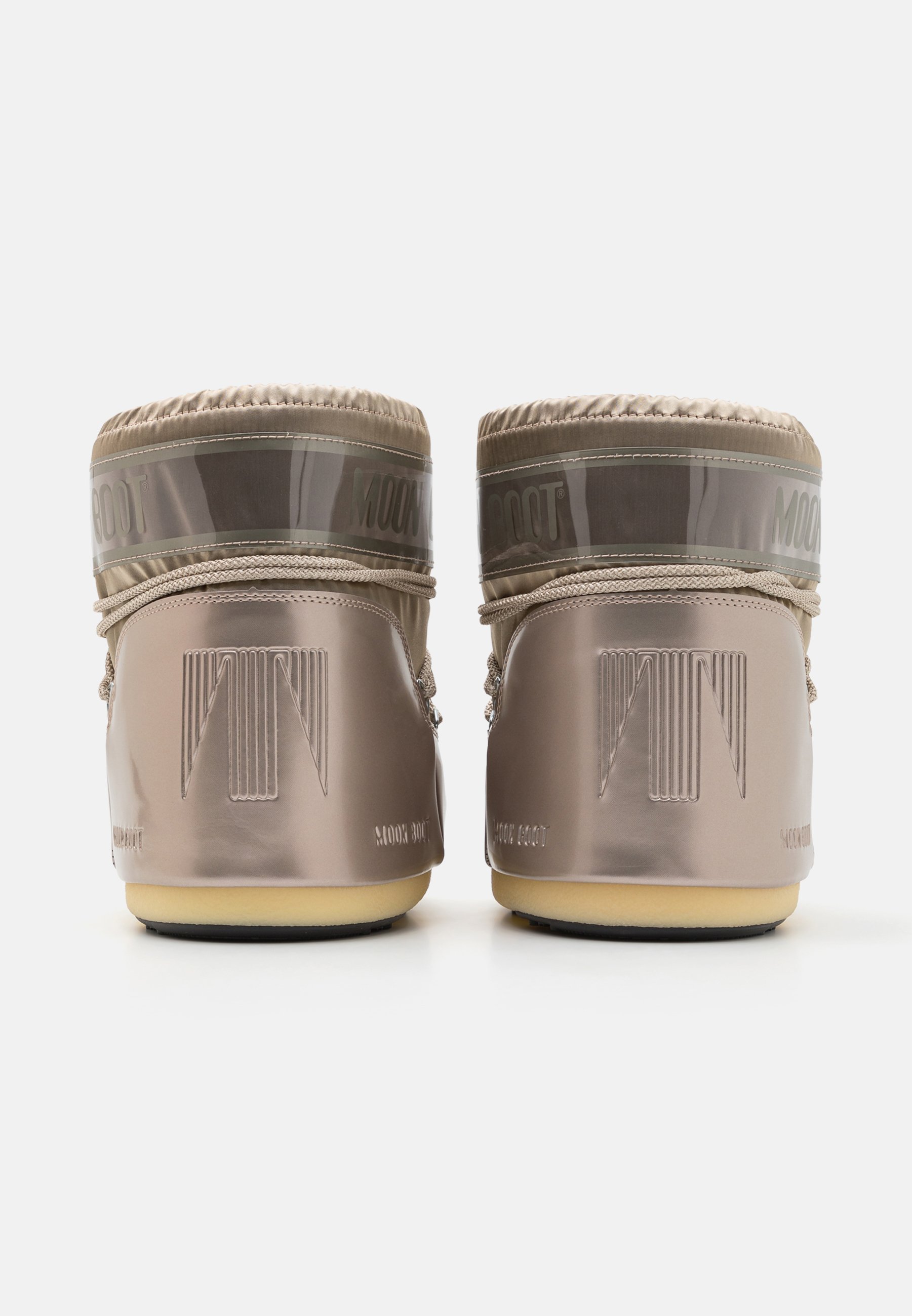 Stivaletti stringati Moon Boot ICON LOW GLANCE UNISEX - platino