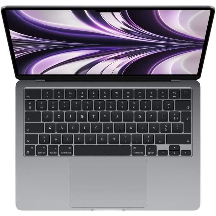 Apple - 13,6 inch MacBook Air M2 - 8 GB RAM - 256 GB opslag - Space Gray - AZERTY - Refurbished - Uitstekende staat