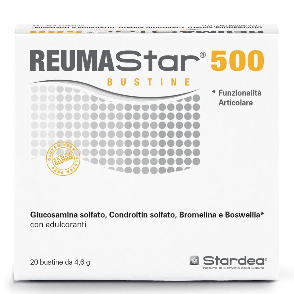 STARDEA Stardea Reumastar 500, 20 Beutel, Nahrungsergänzungsmittel zur Unterstützung der Gelenkfunktion