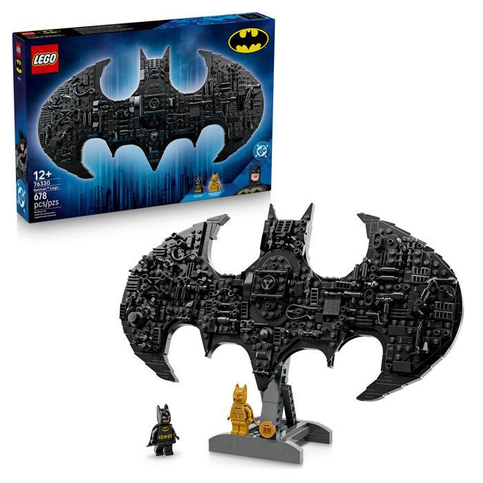 LEGO DC Batman 76330 Logo de Batman - Jeu de Construction pour Garçon ou Fille dès 12 ans