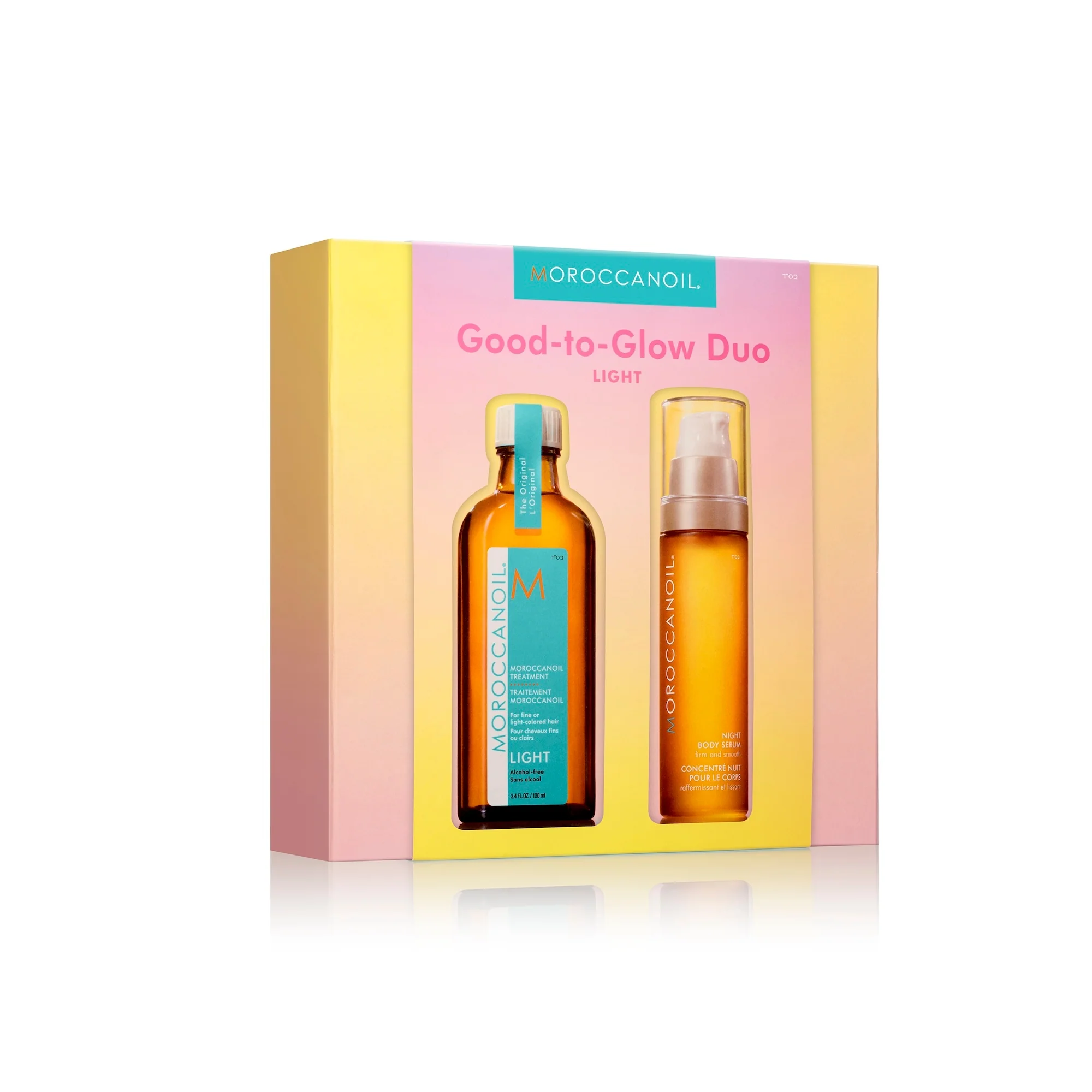 Treatment Good To Glow Duo - Light - Cofanetti per Capelli, Cofanetto Nutriente