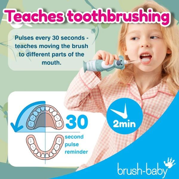 Dětský dobíjecí zubní kartáček Brush Baby WildOnes™ Koala