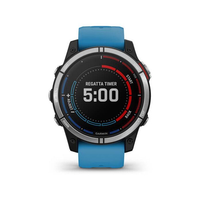 Montre GPS connectée marine - GARMIN - quatix® 7 - Édition Standard - Bleu - Navigation de plaisance
