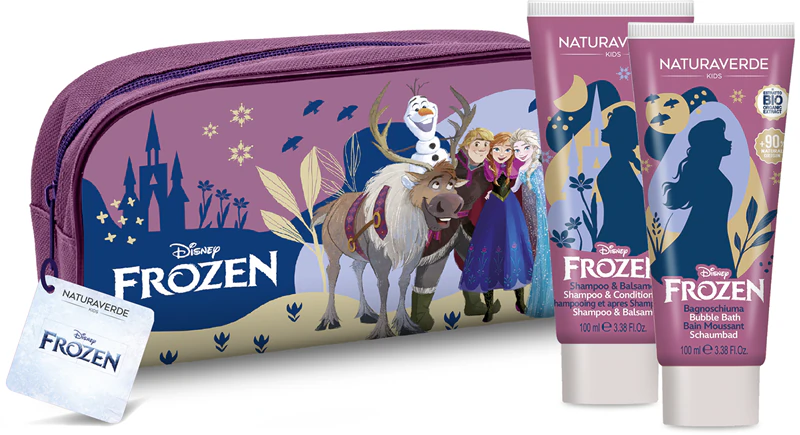 Conjunto de presente infantil Disney Frozen Beauty Case