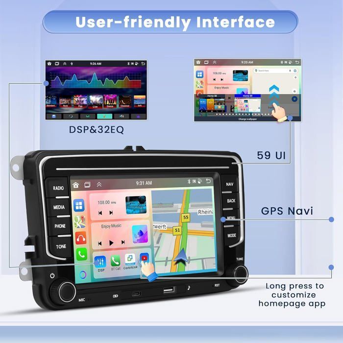 Hikity 4+64G 8-Core Android 15 7