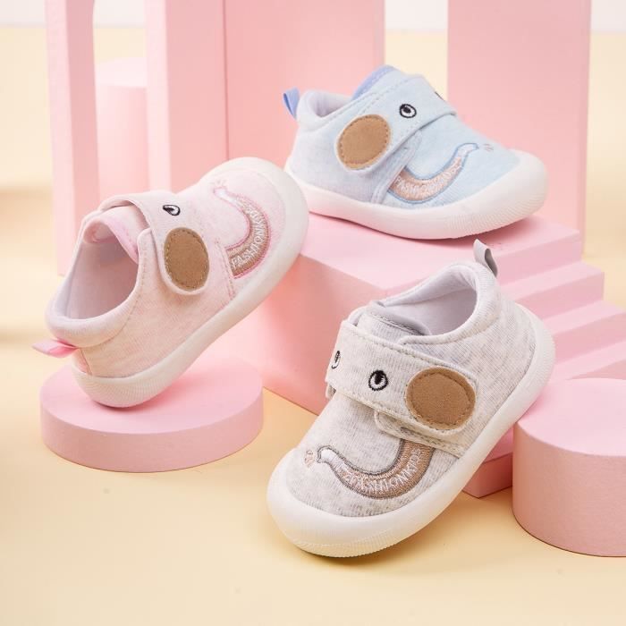 Zapatos planos antideslizantes para bebés (niña/niño) de INSFITY - Azul