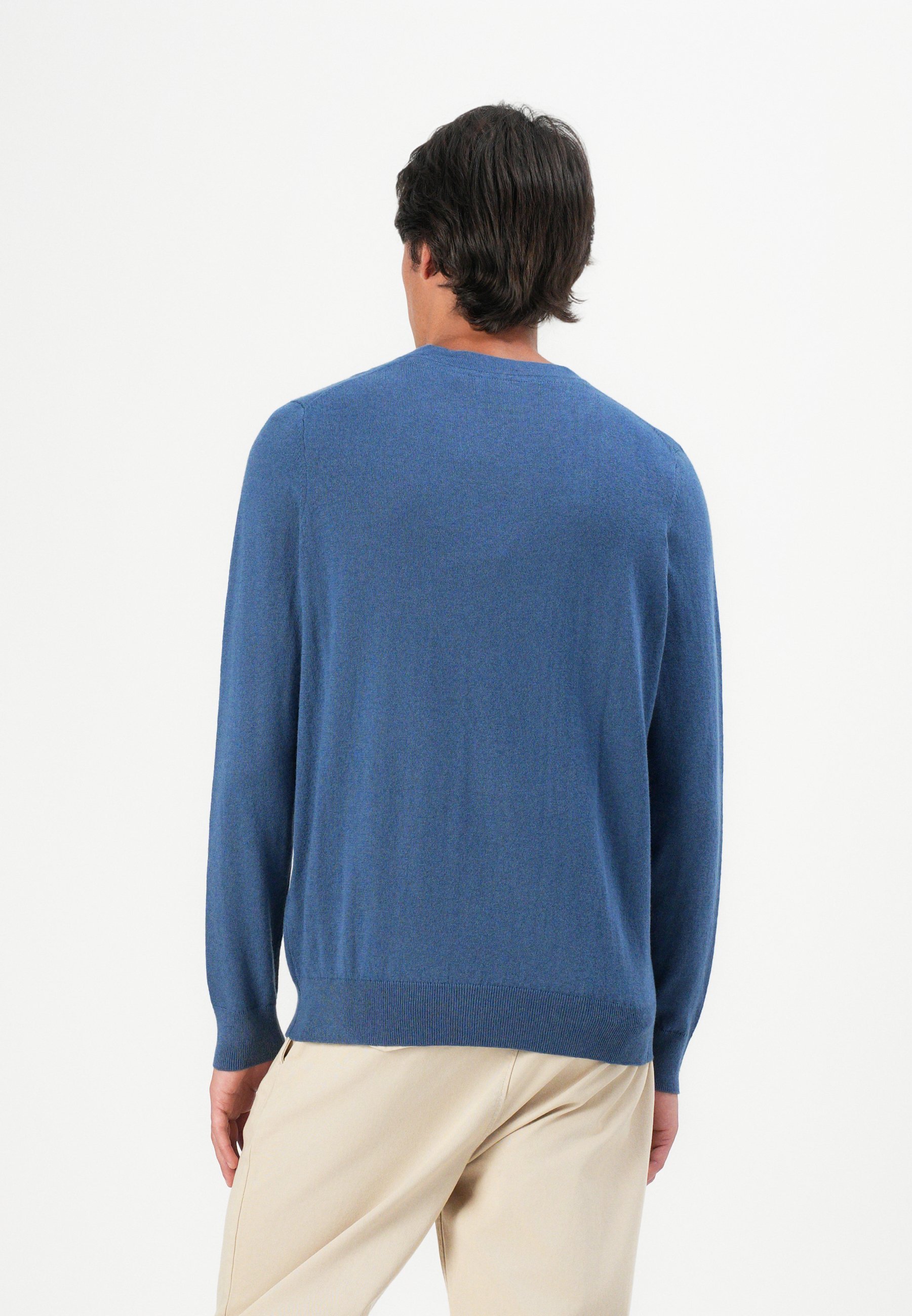 Lyle & Scott V-hals - Jumper - diep water