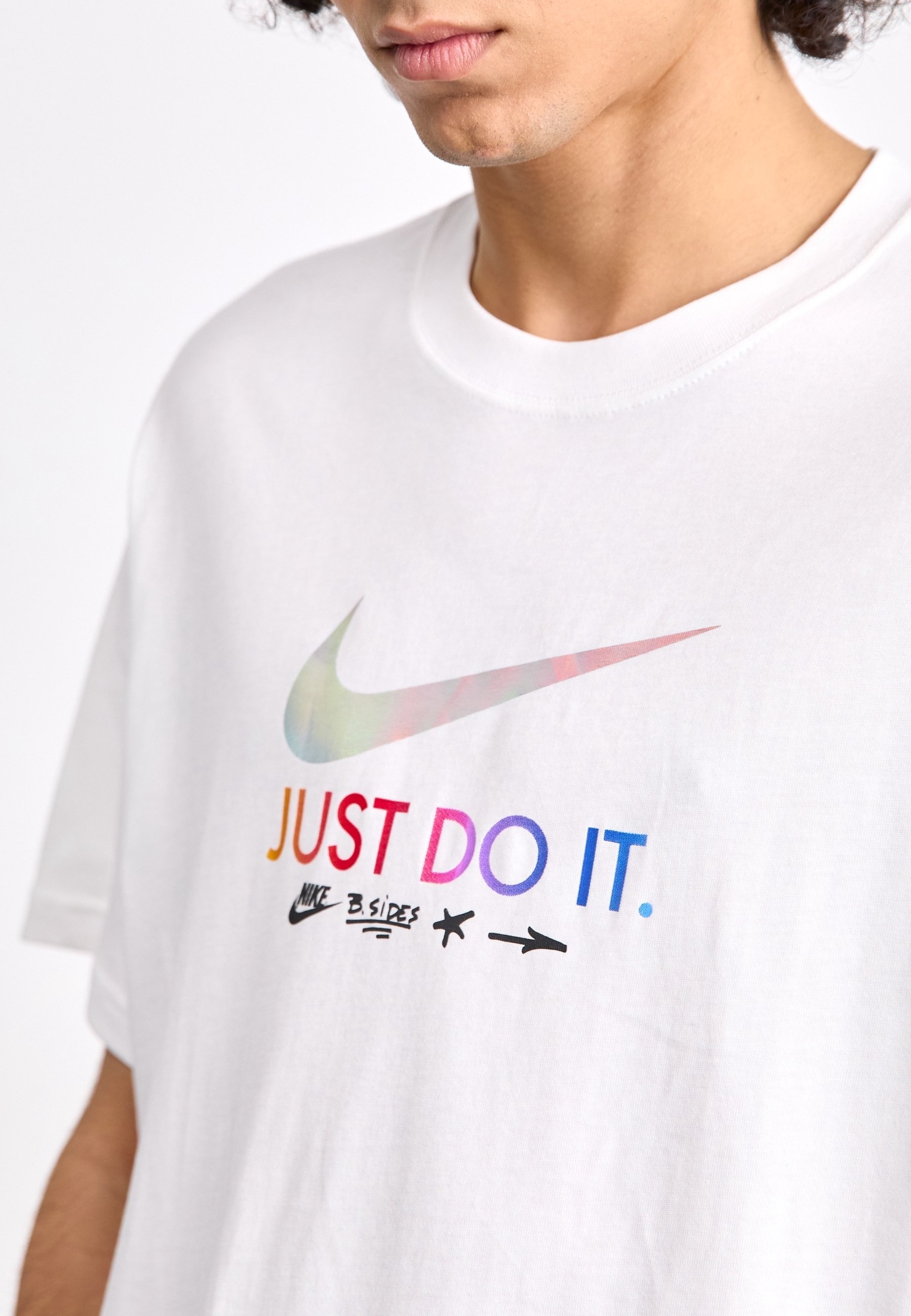 Nike Sportswear Print T-skjorte - hvit