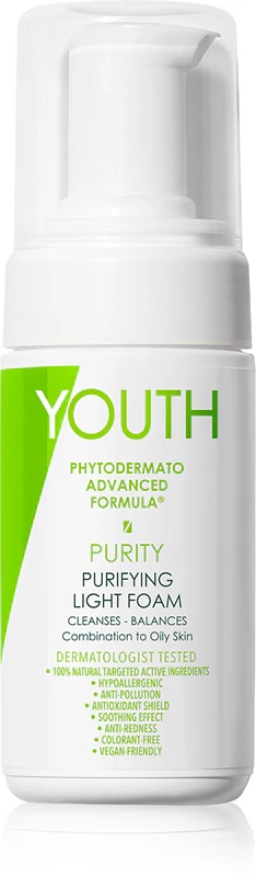 Nežna čistilna pena YOUTH Purity Purifying Light Foam