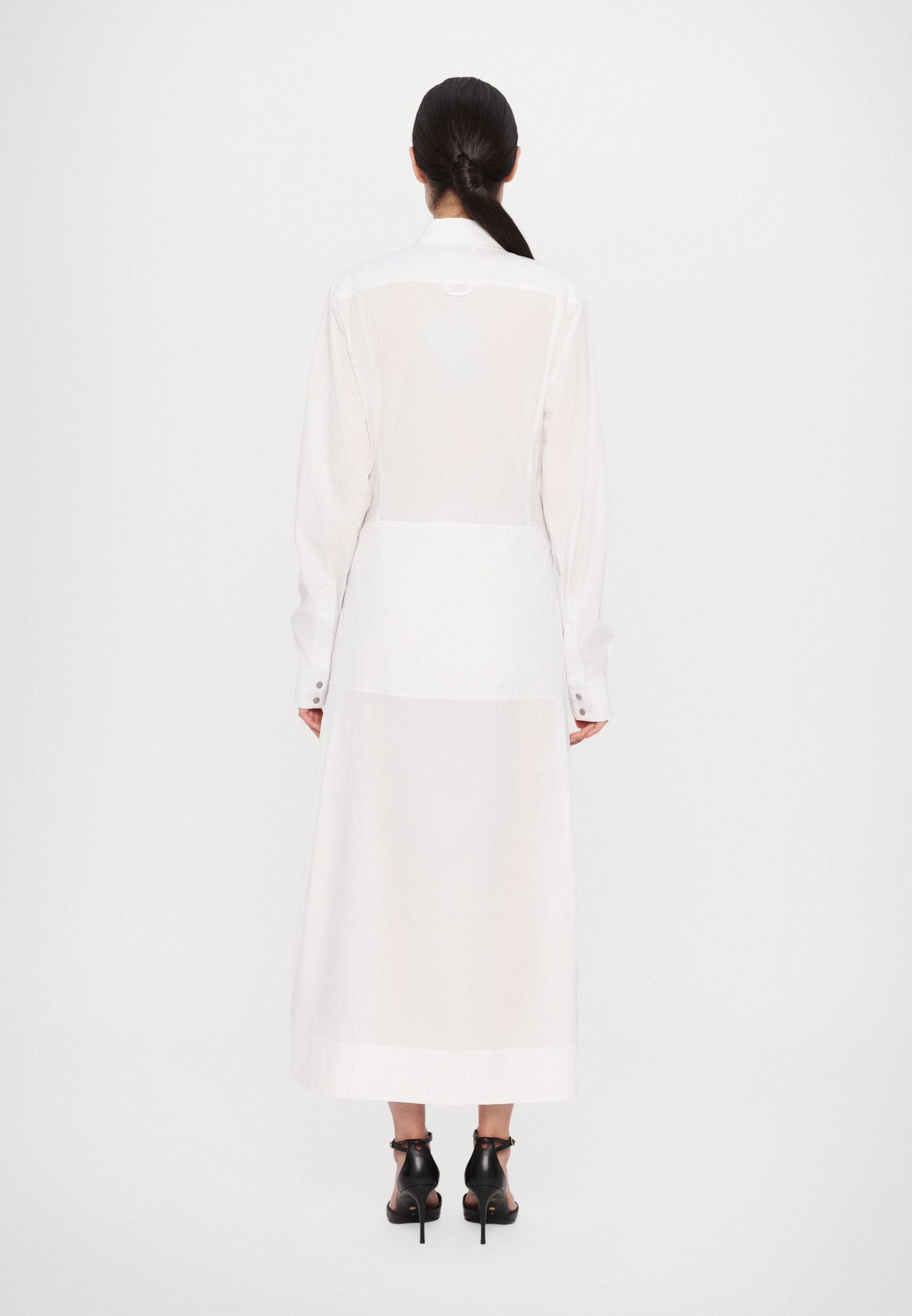 Rabanne maxi-jurk - wit