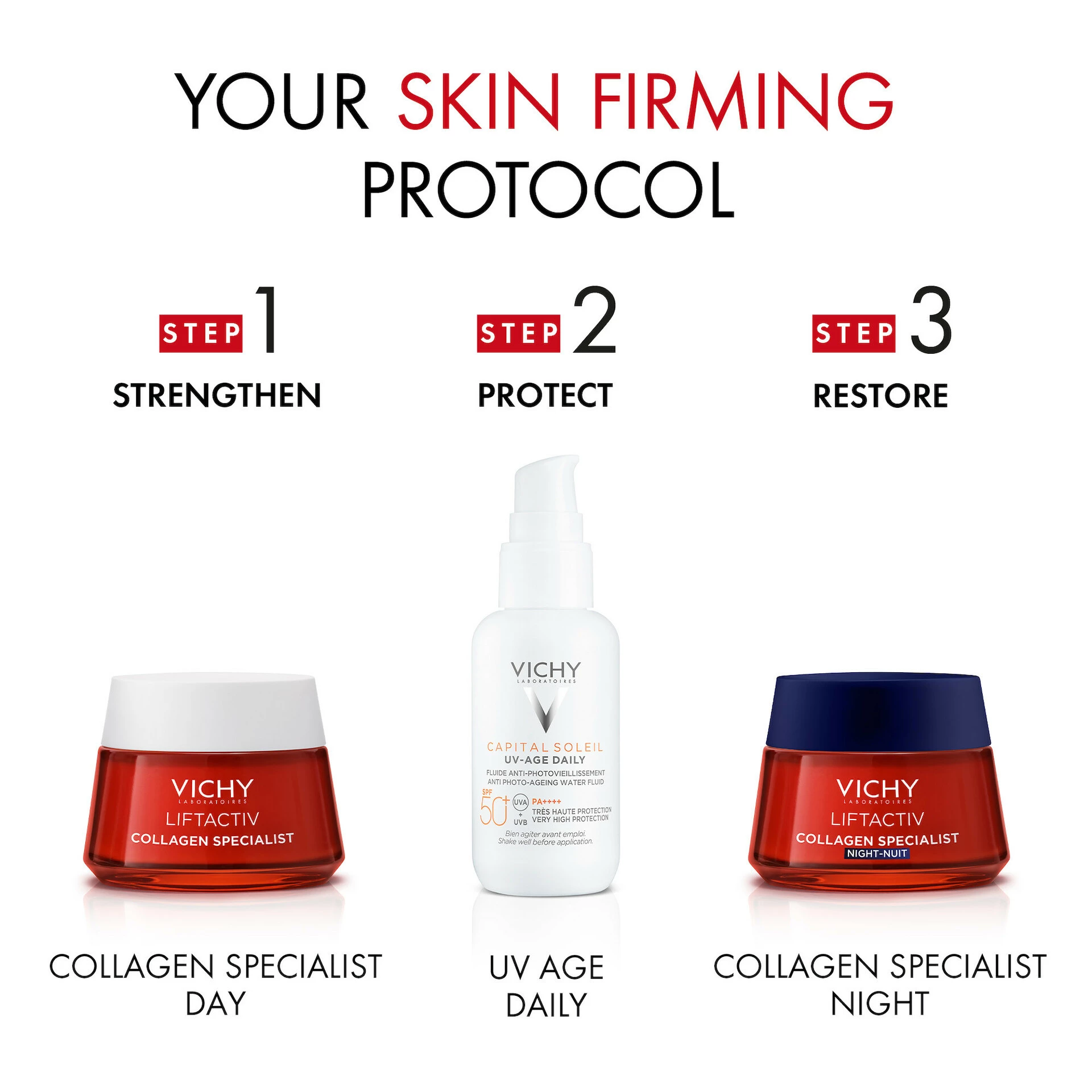 Liftactiv kollagén specialista éjszakai arckrém 50 ml - Vichy