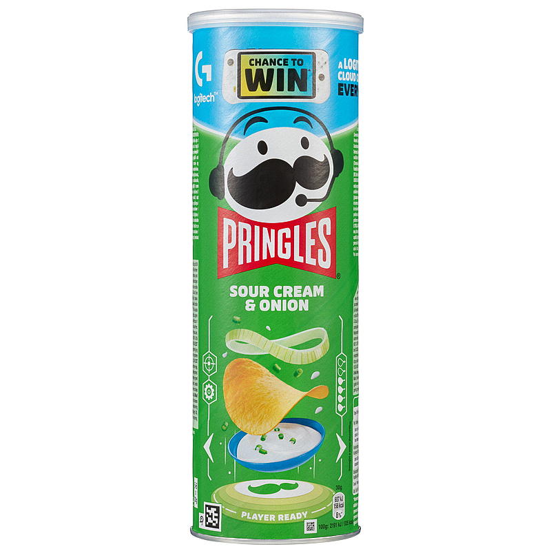 Pringles Pringles 165 g Crème fraîche y cebolla