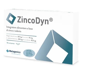 METAGENICS Zincodyn 56 δισκία Συμπλήρωμα διατροφής με ψευδάργυρο και σελήνιο
