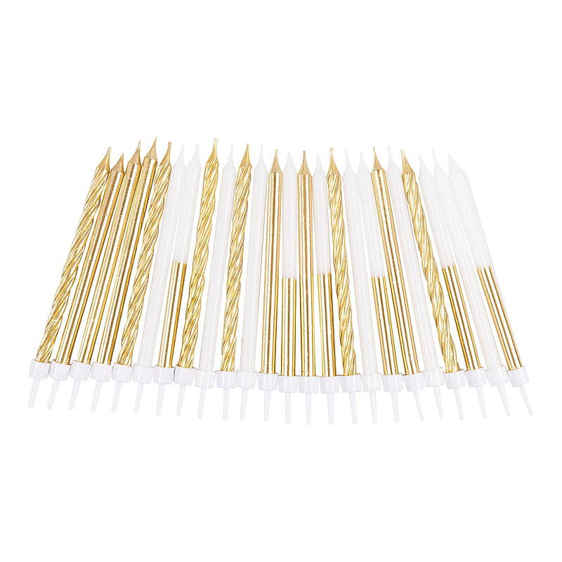 Giform Kakelys 5,5x95 mm 24 stk. metalliske