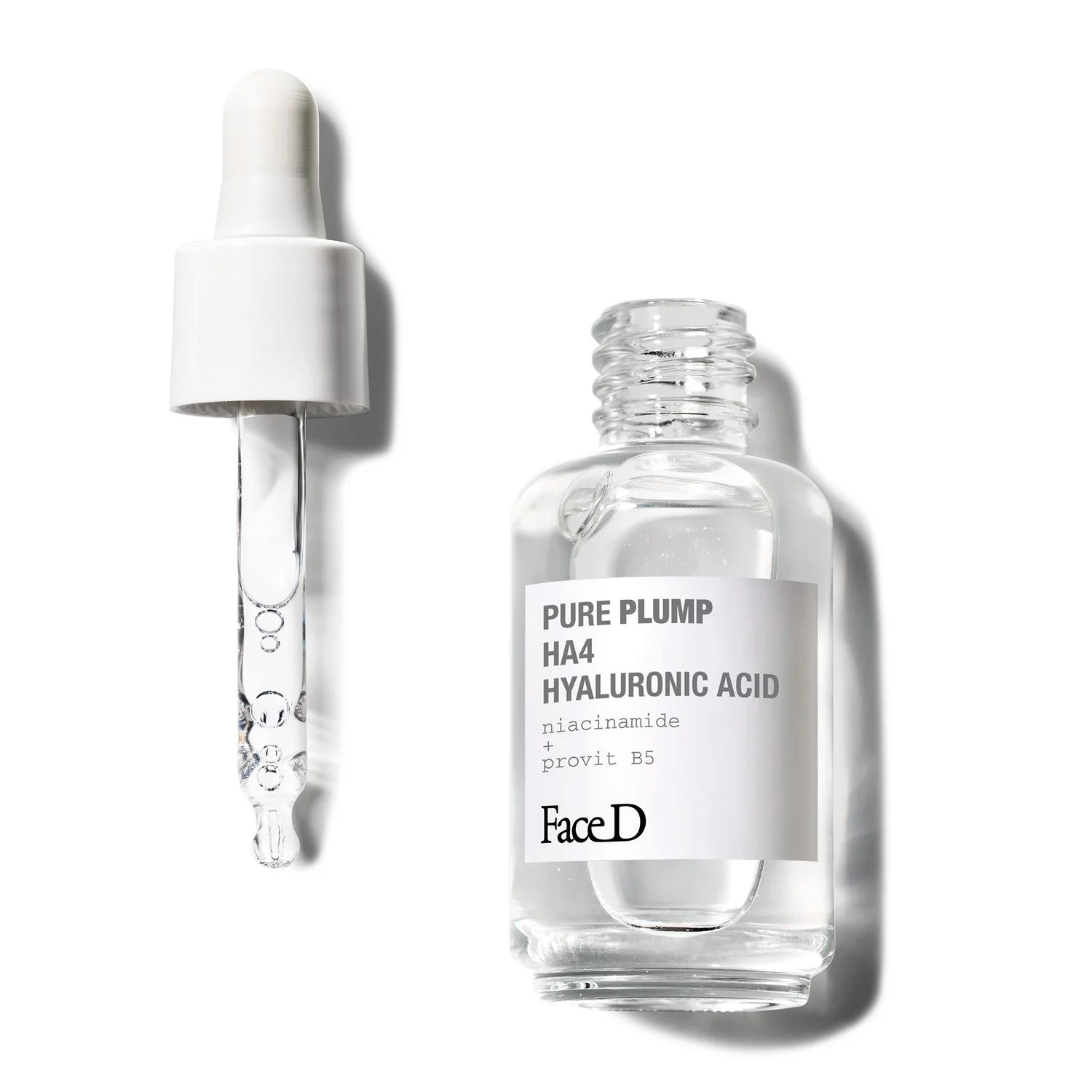 Viso Pure Plump HA4 Hyaluronic Acid - Siero viso antirughe, Siero viso idratante, Siero viso effetto globale