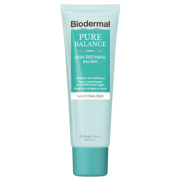 Bálsamo Noturno Refinador da Pele Biodermal Pure Balance<br>50ml - Pele mista