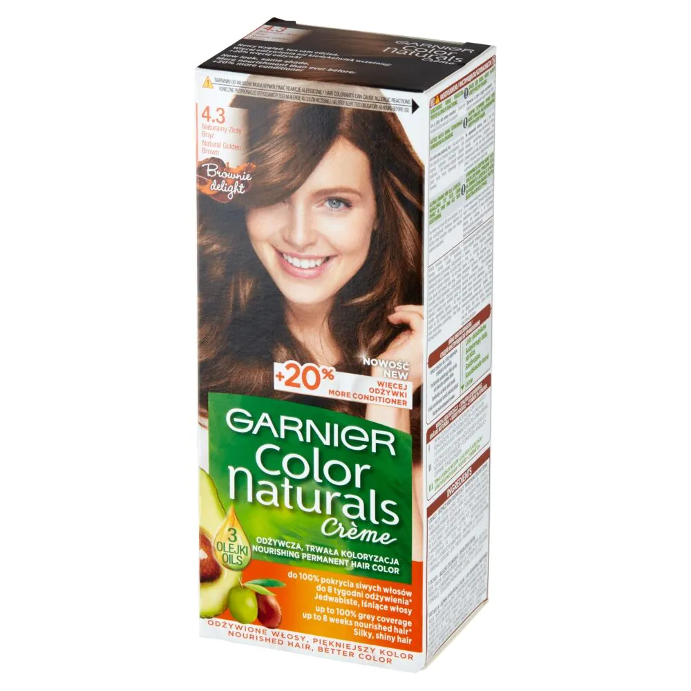 Garnier Color Naturals Farba do włosów N4.3