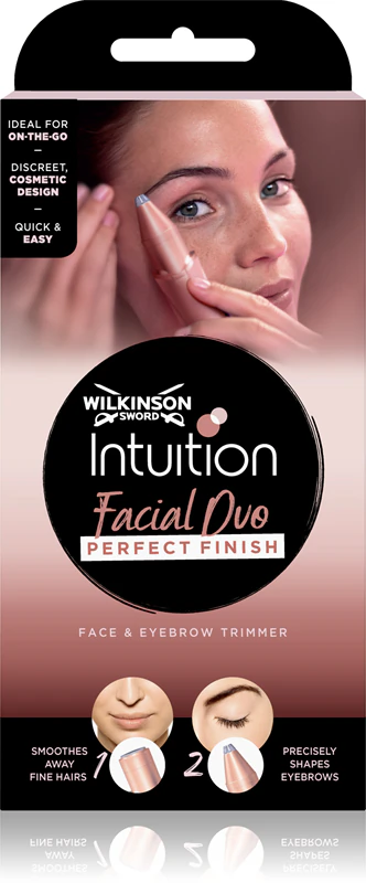 Aparador de pelos elétrico 2 em 1 Wilkinson Sword Facial Perfect Finish