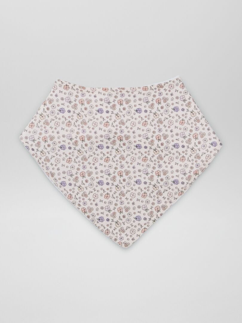 Conjunto de 3 babadores - ROSA