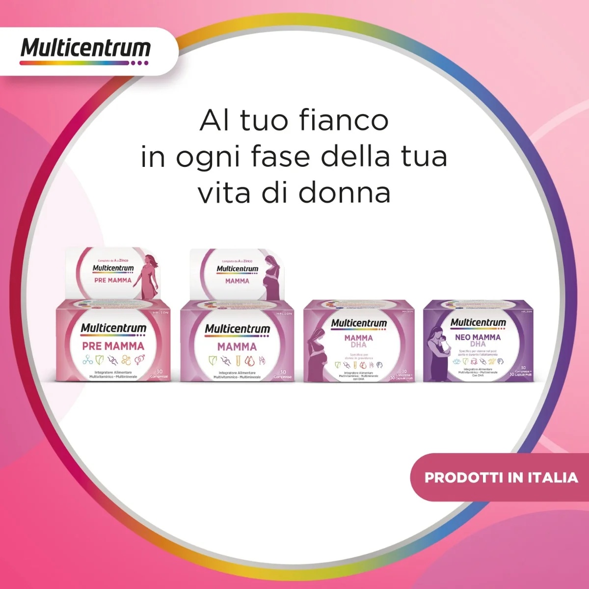 MULTICENTRUM Multicentrum Premamma 30 comprimés de vitamines pour femmes enceintes
