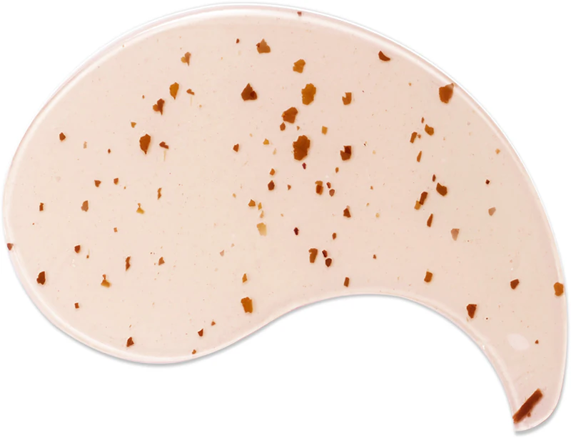 Máscara de gel para olhos Jayjun com chá de hibisco, em hidrogel, para combater o inchaço e as olheiras.