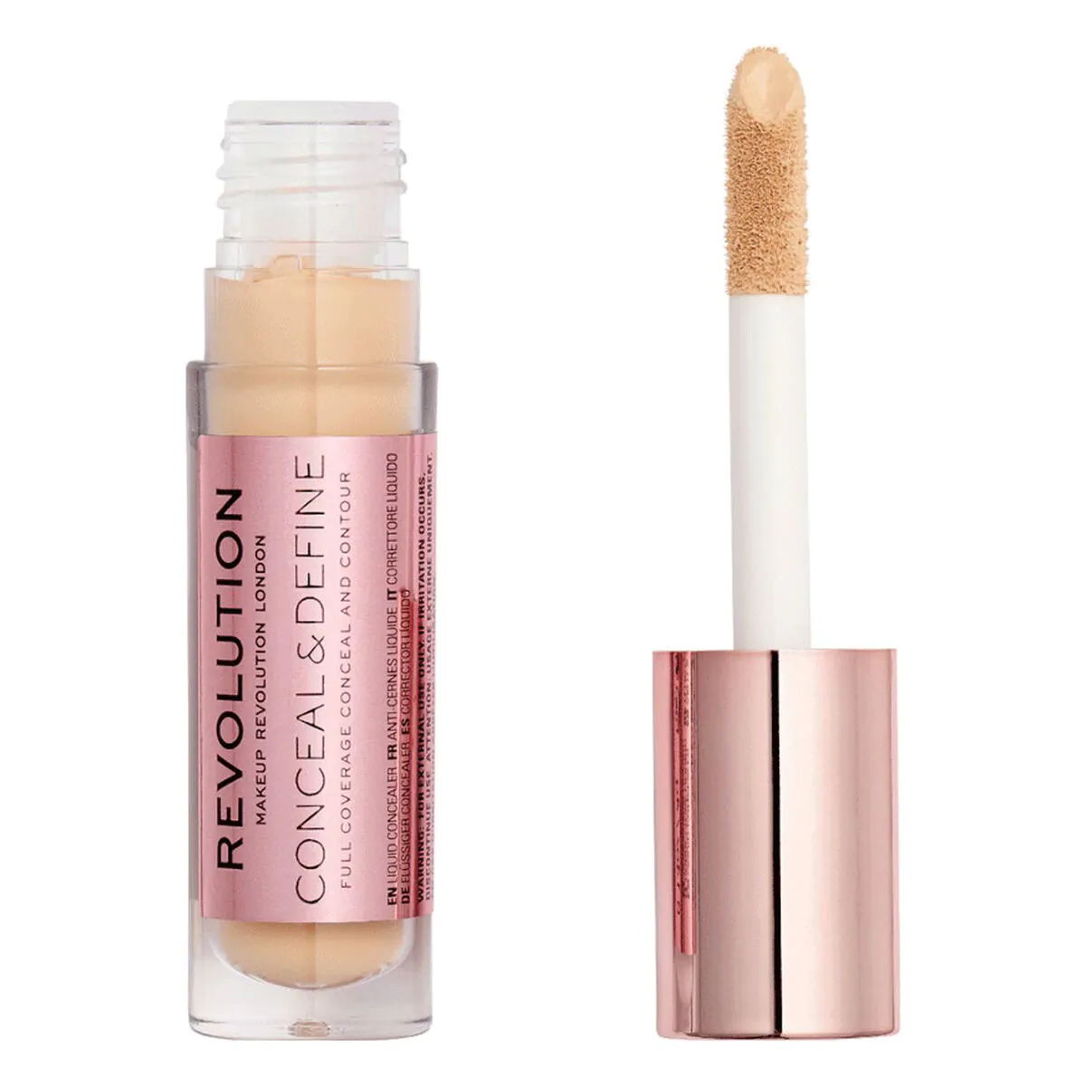MAKEUP REVOLUTION Conceal & Define Korektor do twarzy C8.5 4ml