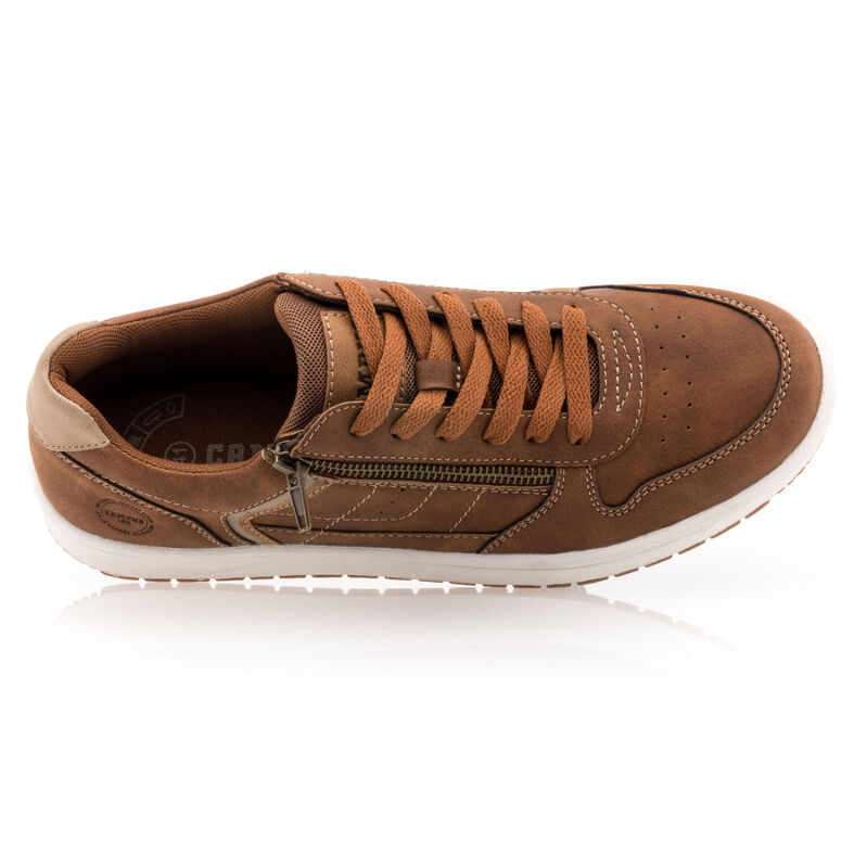 Zapatillas deportivas para hombre color marrón