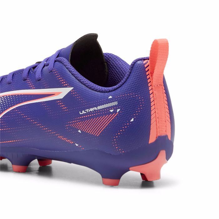 Botas de fútbol infantiles - Puma - Ultra Play FG/AG - Azul - Transpirables - Tacos moldeados