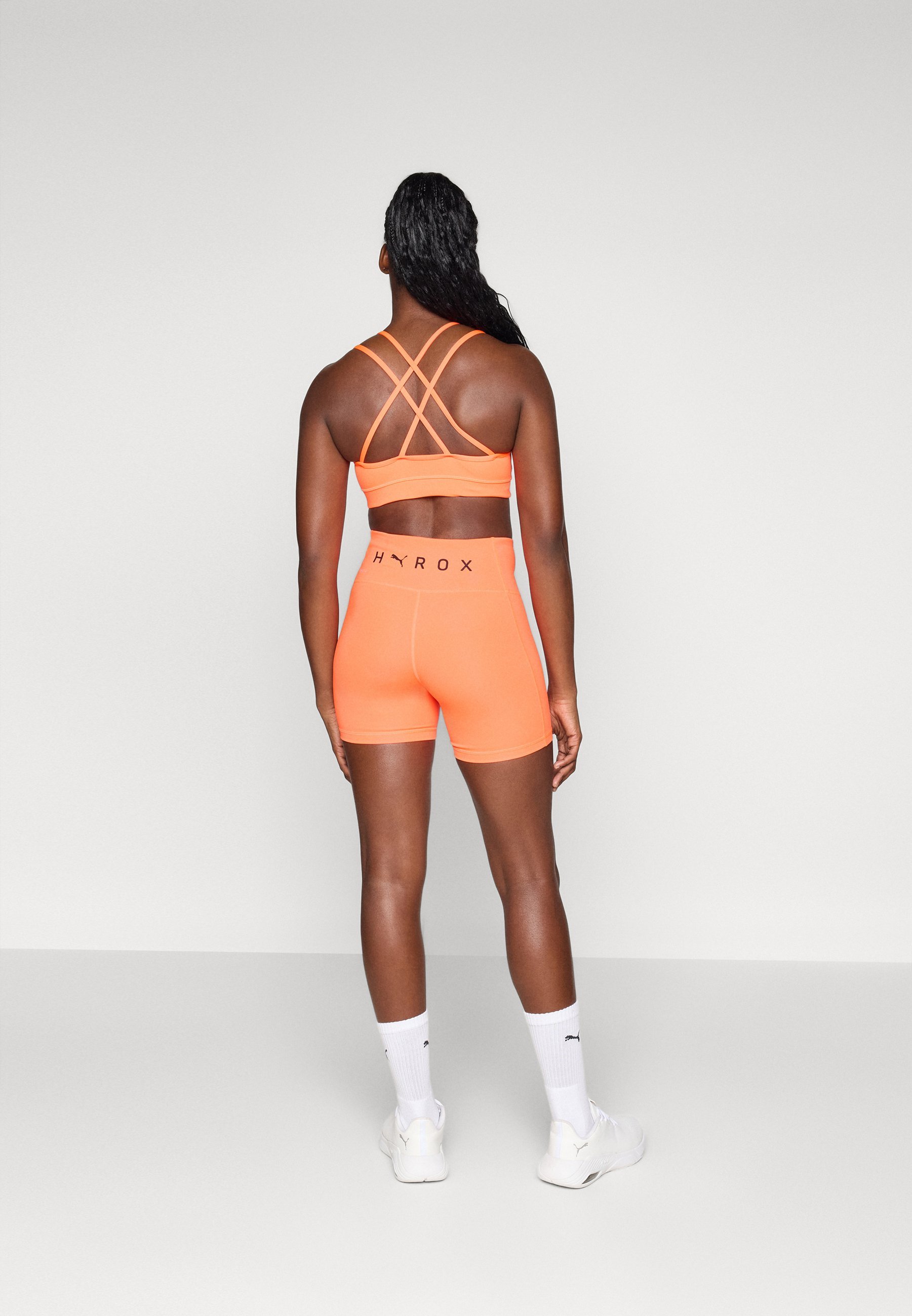Puma HYROX SHORT - Leggings - gloeiend rood