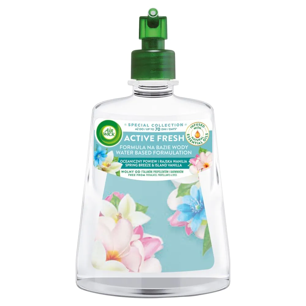 Air Wick Active Fresh Oceaniczny Powiew i Rajska Wanilia